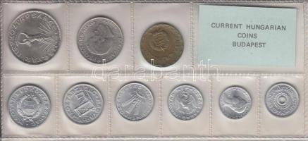 1979. 2f-10Ft 9db klf érmés forgalmi sor fóliatokban T:1