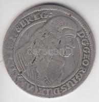 Német Államok / Szilézia-Legnica-Brieg 1664. XVKr Ag "III. György" (5.76g) T:3,3- German States / Silesia-Liegnitz-Brieg 1664. 15 Kreuzer Ag "George III" (5.76g) C:F,VG