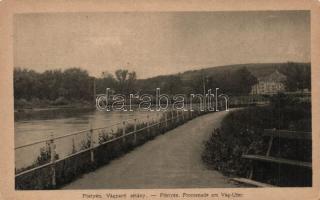 Pöstyén promenade near the Vág
