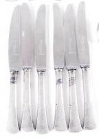 1872-1966 Komplett ezüst (Ag) étkészlet 3 különféle, 800-as tisztaságú, monarchiabeli és magyarorszá...