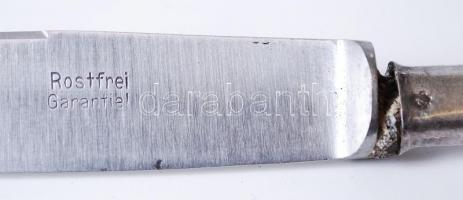 1872-1966 Komplett ezüst (Ag) étkészlet 3 különféle, 800-as tisztaságú, monarchiabeli és magyarorszá...