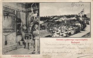 Budapest XI. Gellért hegyi nagyvendéglő, Erzsébet királynő szobája (Rb)