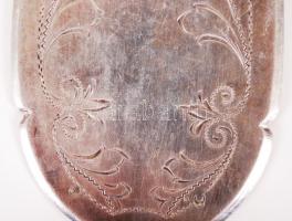 1872-1966 800-as tisztaságú, 8db-os, ezüst (Ag) tálalókészlet monarchiabeli és magyarországi jelzése...