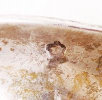 1872-1966 800-as tisztaságú, 8db-os, ezüst (Ag) tálalókészlet monarchiabeli és magyarországi jelzése...