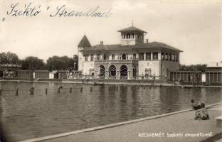 Kecskemét Bad Foto AK
