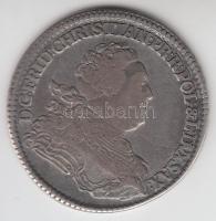 Német Államok / Szászország-Albertine 1763 FWoF 2/3 Tallér Ag "II. Frigyes Ágost" (13.69g) T:2- German States / Saxony-Albertine 1763 FWoF 2/3 Thaler Ag "Frederick Augustus II" (13.69g) C:VF
