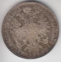 Ausztria 1861A 1Fl Ag "Ferenc József" T:2 apró ph.
Austria 1861A 1 Florin Ag "Franz J...
