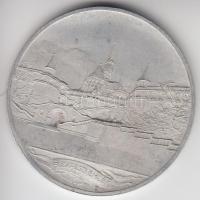 1948. Eszperantó konferencia Budapest Alu emlékérem (40mm) T:exPP