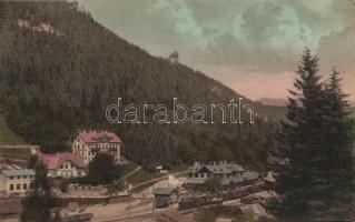 Semmering, Hotel Stefanie, railway station (wet damage)