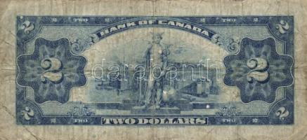 Kanada 1935. 5$ T:III-
Canada 1935. 2 Dollars C:VG