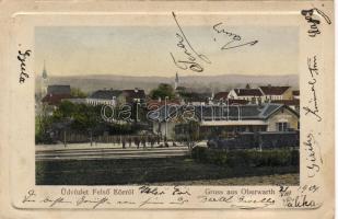 Felső Eör - Oberwart mit Bahnhof
