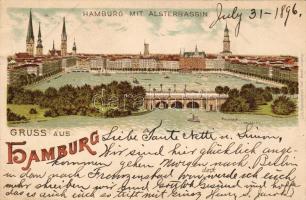 1896 Hamburg Litho