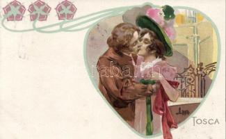 Puccini's Tosca litho s: Leopoldo Metlicovitz