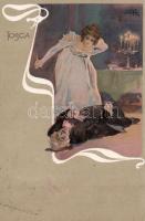 Puccini's Tosca litho s: Leopoldo Metlicovitz (EK)