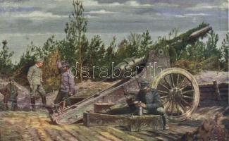 K.u.K. military; WWI cannon by the Nida