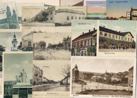 1905-1930 10 db magyar lap közte jobbak, vasútállomások / 10 Stk. Ungarn dabei Bahnhöfe und bessere