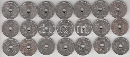 Dánia 1966-86. 25ö (21x) klf T:1-,2
Denmark 1966-86. 25 ore (21x) different C:AU,XF