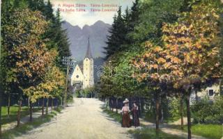 Tátralomnic with church, Divald & Monostory (fl)