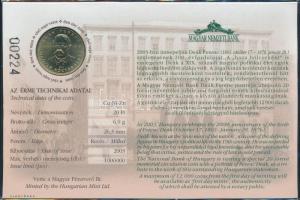 2003. 20Ft "Deák Ferenc" elsőnapi veret számozott emléklapon T:BU