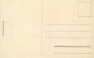 Olukonda (Ovamboland), Deutsch-Südwestafrika; Kirche. Holsten Druckerei, Kiel / church