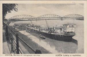 Zenta iron bridge, port