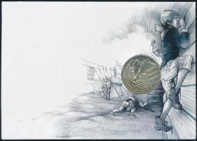 2001. 200Ft "Molnár Ferenc: A Pál utcai fiúk" érmés levelezőlapon T:BU