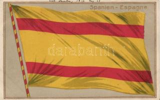 National flag of Spain, Emb. litho