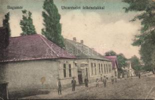 Bagamér utcarészlet, lelkészlak (EB)