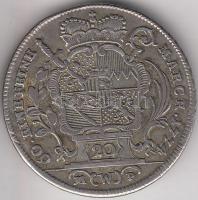 Német Államok / Würzburg 1774R-MP 20Kr Ag "Adam Friedrich" T:2-
German States / Wurzburg 1...