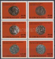 2002 Antik érmék sor hatostömbben Mi 461-466