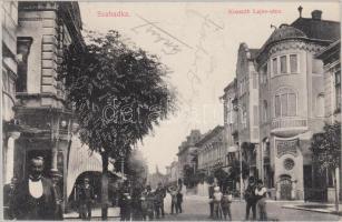 Szabadka Kossuth street, savings bank, Fonciere insurance