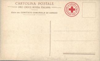 The 1864 Geneva Convention, Red Cross postcard, Santa Barbara litho