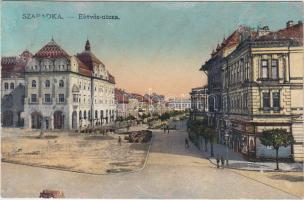 Szabadka Eötvös street, the shop of Vilmos Taussig