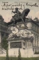 Budapest I. Savoyai Jenő szobra (kis szakadás / small tear)