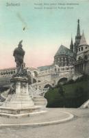 Budapest I. Halászbástya, Hunyadi János szobor, Mátyás templom