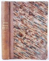 Jósika Miklós: Második Rákóczi Ferencz. Negyedik kötet. Pest, 1861, Heckenast Gusztáv. Korabeli aran...