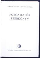 Sárközi Zoltán - Sevcsik Jenő dr.: Fotoamatőr zsebkönyv. Bp., 1968, Műszaki Könyvkiadó. Kiadói műbőr kötésben, illusztrációkkal