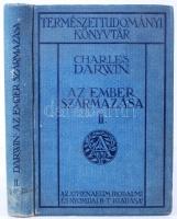 Charles Darwin: Az ember származása és az ivari kiválás II. Ford. Dr. Entz Géza, Dr. Fülöp Zsigmond és Dr. Madzsar József. Bp., 1910, Athenaeum. Kiadói egészvászon kötésben, 32 táblával, jó állapotban (egy-két ceruzás jelzéssel)