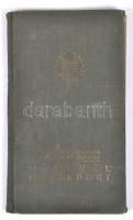 1939 Keményfedeles útlevél / passport