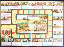 cca 1980 Földmívesszövetkezeti Társasjáték, 28x39cm