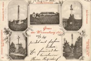Weissenburg Kriegerdenkmal 1898 (EB)