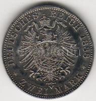 Német Birodalom/ D.Reich/ Kaiserreich/ Preussen 1888A 2M Friedrich III. ezüst/Silber J. 98 Erh.:vz winzige R.F./ kiváló, pici ph.