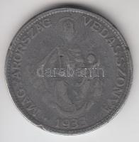 1933. 2P Ag "Madonna" T:3-