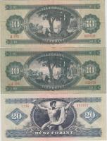 1949-1969. 10Ft (5x) 4klf + 1980. 20Ft T:vegyes