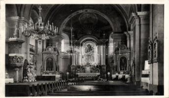 Óbecse church interior