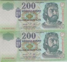 2006. 200Ft "FA" + "FB" T:I