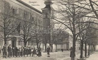 Goszpics, Gospic grammar school