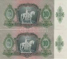 1936. 10P (2x) egymásutáni sorszámmal T:I