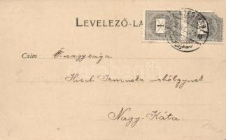 Szekszárd, zsinagóga, selyemtenyésztési felügyelőség; Fischhof Mór kiadása