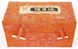Kínai gyógygolyók eredeti dobozukban / 
Chinese healthy balls in original box